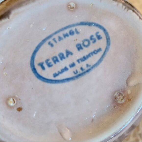 Stangl Pottery Terra Rose Pitcher 6.5” Violet Trenton NJ USA gorgeous no chips - Picture 7 of 7